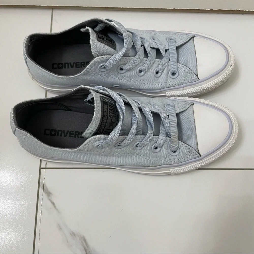 Converse All Star Chuck Taylor Periwinkle Light Blue Lace Up Casual Sneakers
